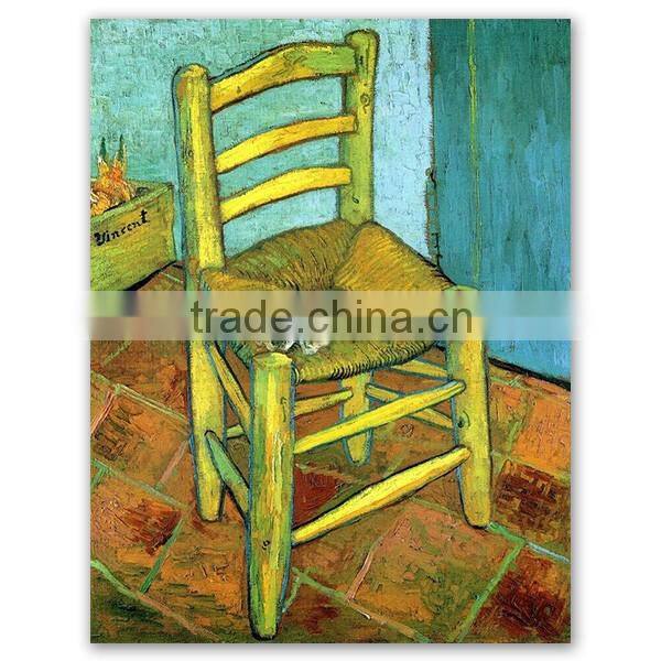 ROYI ART Van Gogh Oil Painting handing on wall decor of Two Poplars on a Hill