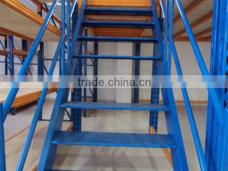 Prefabricated Warehouse Steel Mezzanine Floor Storage System