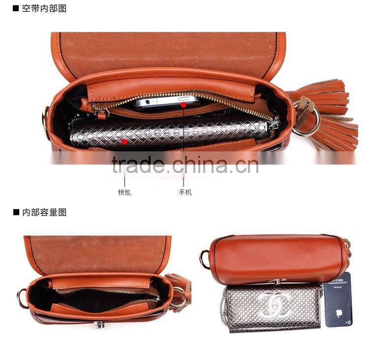 plain small cross bag leather women purse tote