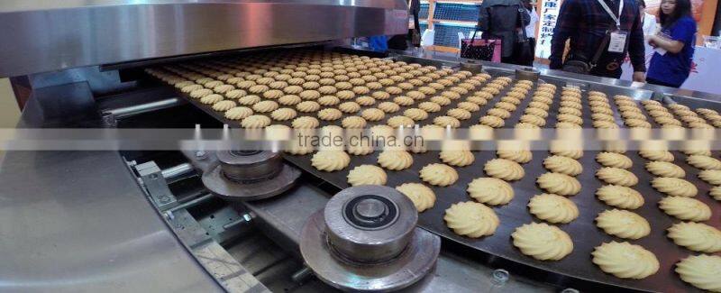 industrial PLC cookie machinery wire cut deposit biscuit cookie machine