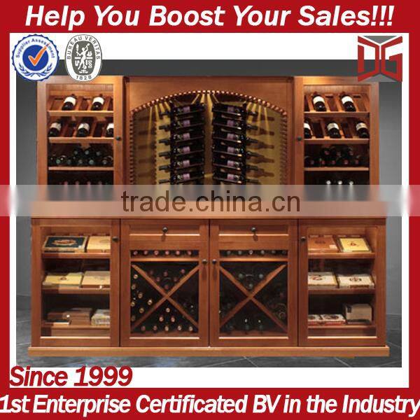 2015 Newest Design Cabinet Used Wood Wine Racks Sale
