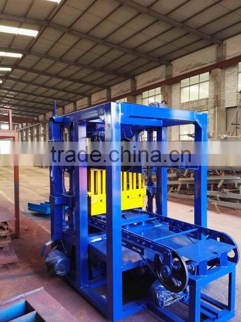 QTJ4-26 cheap concrete block making machine/ turkish block making machines price/ hollow block machine in philippines