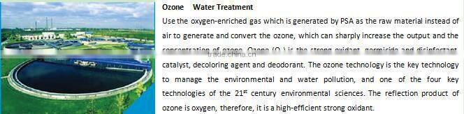 VPSA OXYGEN GENERATING SYSTEM FOR WASTE WATER TREATMENT