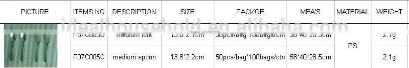 Disposable Silver Flatware