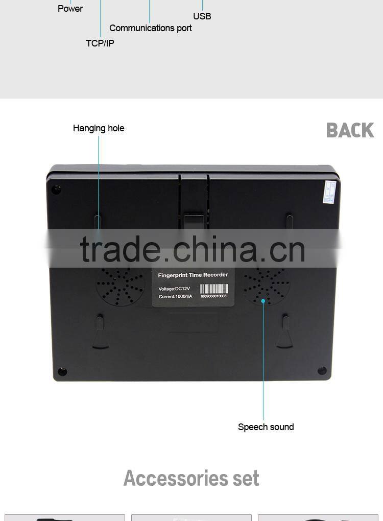 OC050-10 Portable Fingerprint Scanner for Data Collection