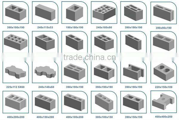 QTJ4-25 semi-automatic cement block making machine price in india