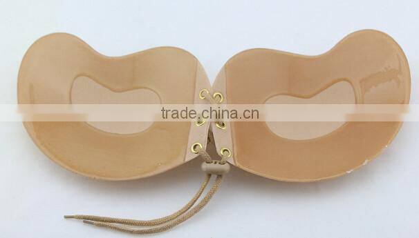 2016 adhesive new design silicone bra