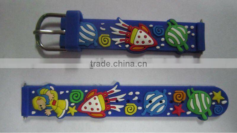 rainbow silicone bracelets for promotion