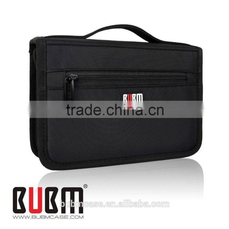 Black Color 7.9 inch Tablet Case Laptop Case USB Flash Drive Cable Organizer for Tablet PC