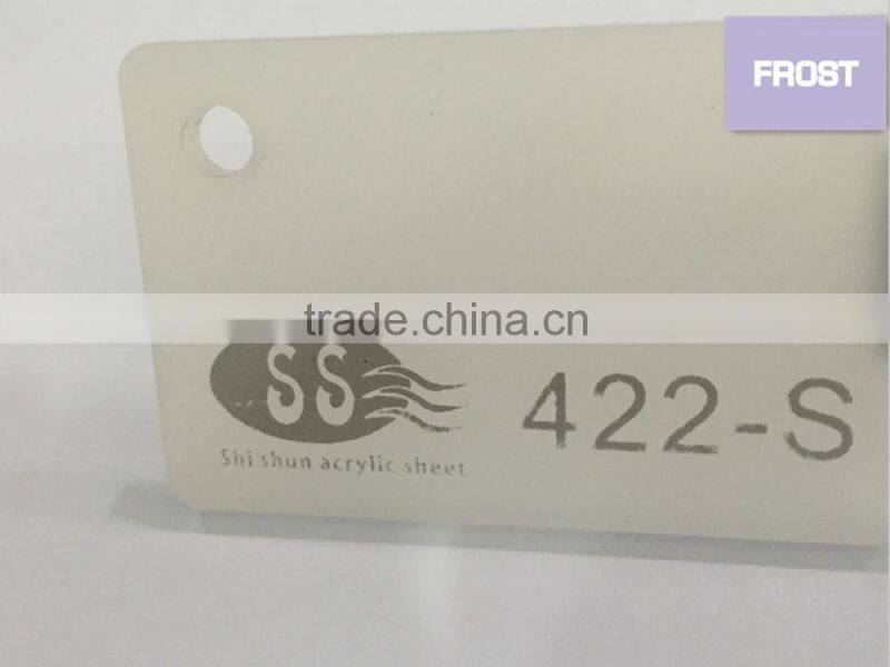 Perspex single sided Frosted Acrylic Sheet clear 3mm,5mm