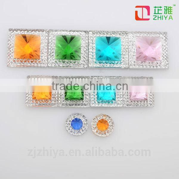 Cheap wholesale resin loose porcelain world dmc stone