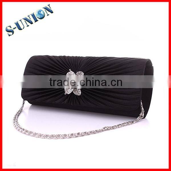 Luxury satin crystal stone evening bags,lady evening bag,bags