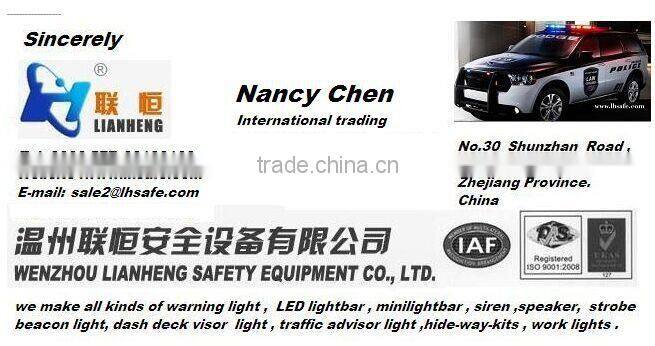 LED Ambulance Strobe Lights/Blue Square Warning Light Rear/side/head Light (LTDG14-B)