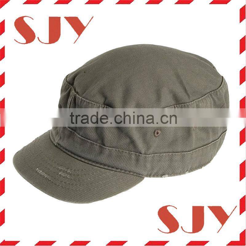flat top military cap,hot sell high quality fashion military caps