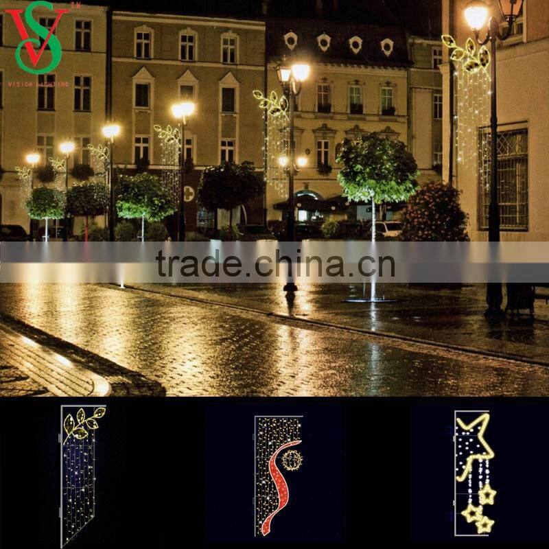 2D frame light led light angel for Christmas outdoor decorations
