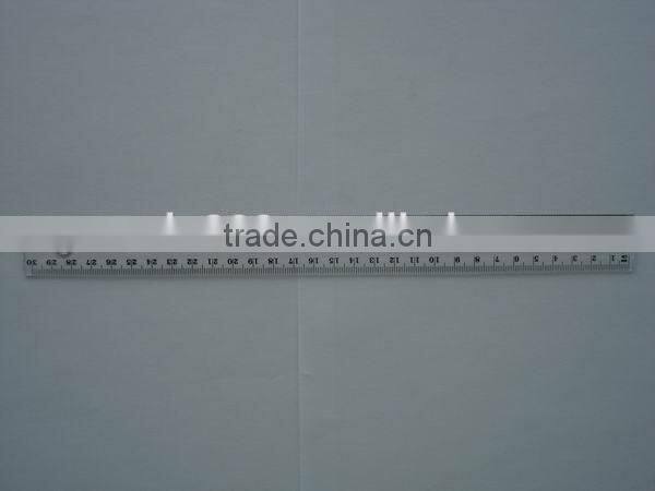 school and office supply transparent 12' 30cm plastic ruler