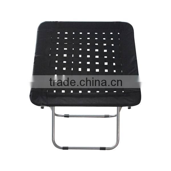 Folding round bungee chair