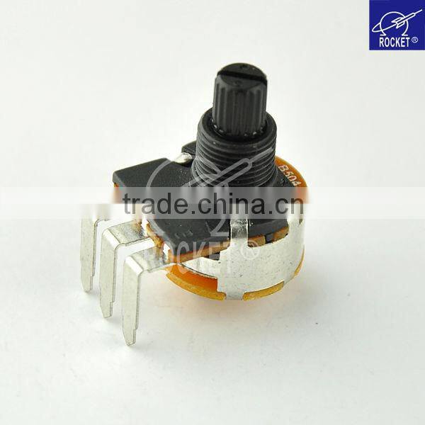 potentiometer push push switch