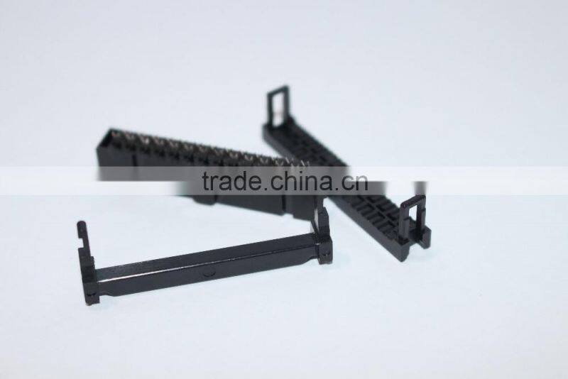 IDC socket 2.54mm flat cable black 26pin