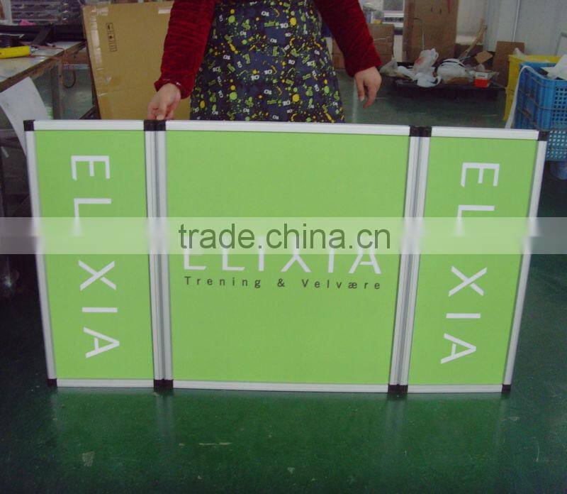 folding screen/easy installation promotion table
