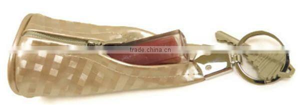 Boshiho ladies clutch bags leather purse leather lipstick holders case with key holder