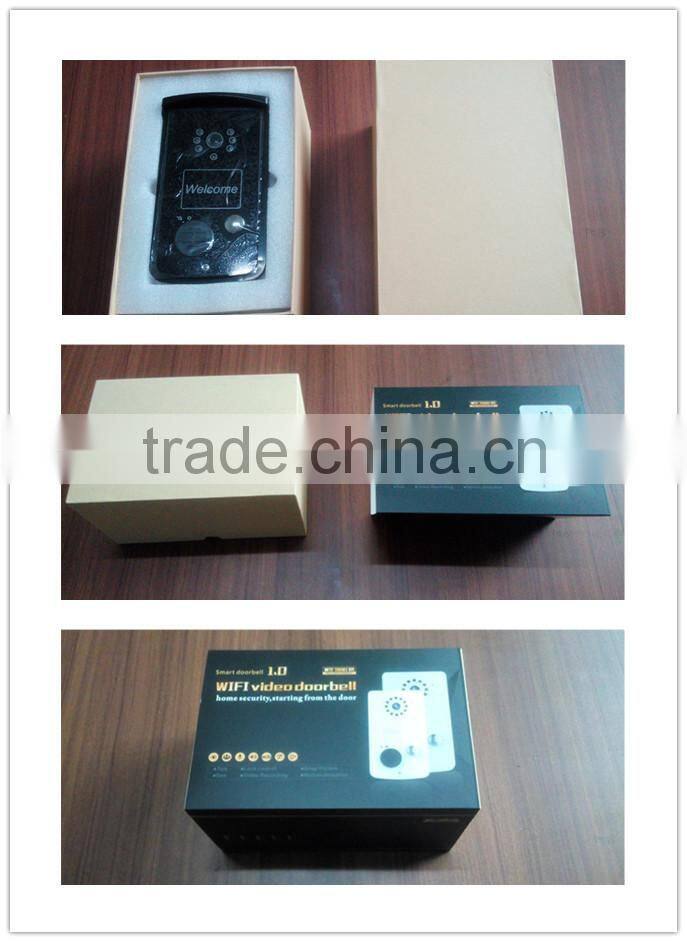 APP remote control IP intercom camera for you to see your visitors on your smartphone