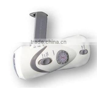 solar dynamo radio with flashlight
