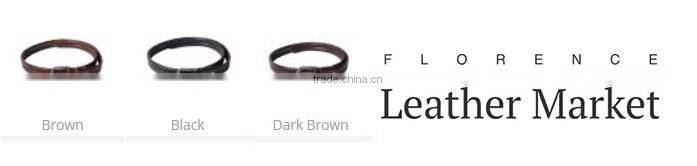 Leather braided belt italian belts genuine leather florence leather fashion