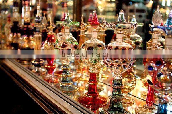 Wholesale Pear Shape Glass Perfume Bottle For Car Pendant