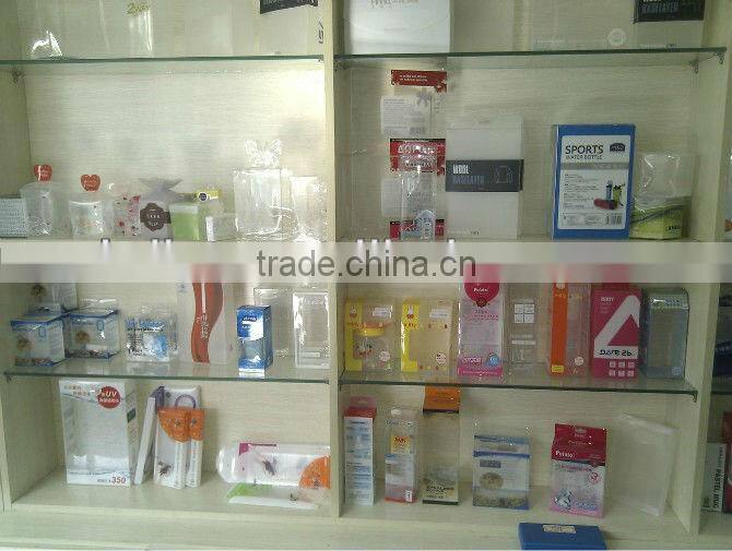 Custom plastic cosmetic packaging box