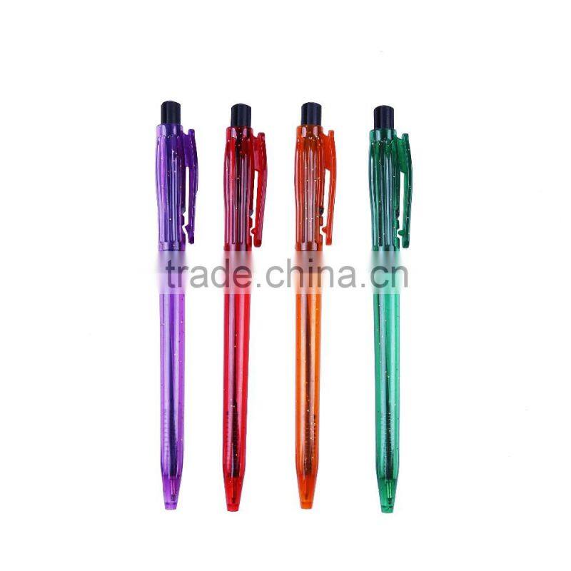 2016 unique plastic ball pen refill with advanced technology