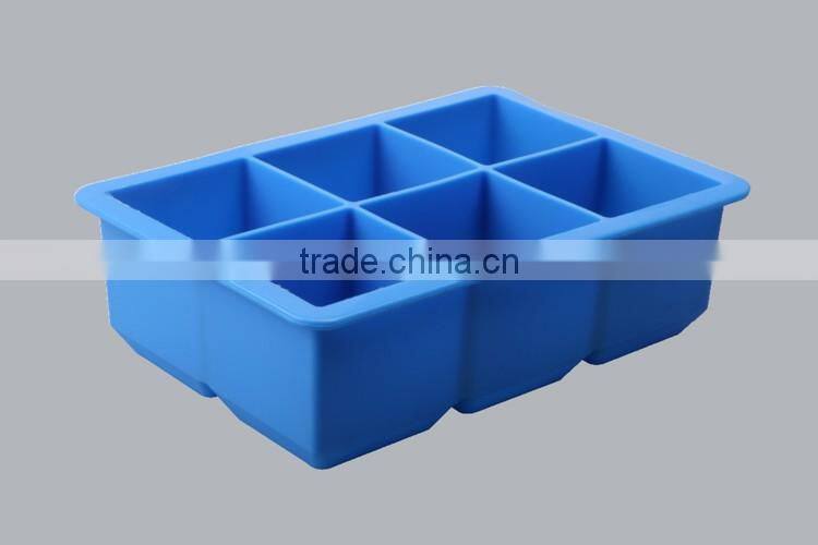 summer promotion silicone ice cube tray,popular perfect king square silicone ice cube tray,fridge promotion gift ice cube tray