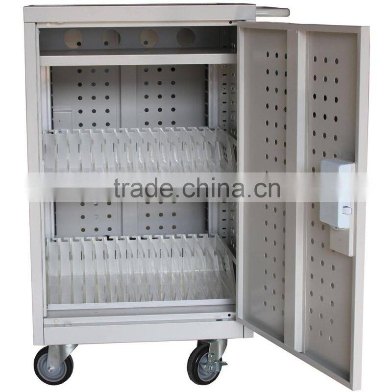 tablet storage and charging cart UL approved