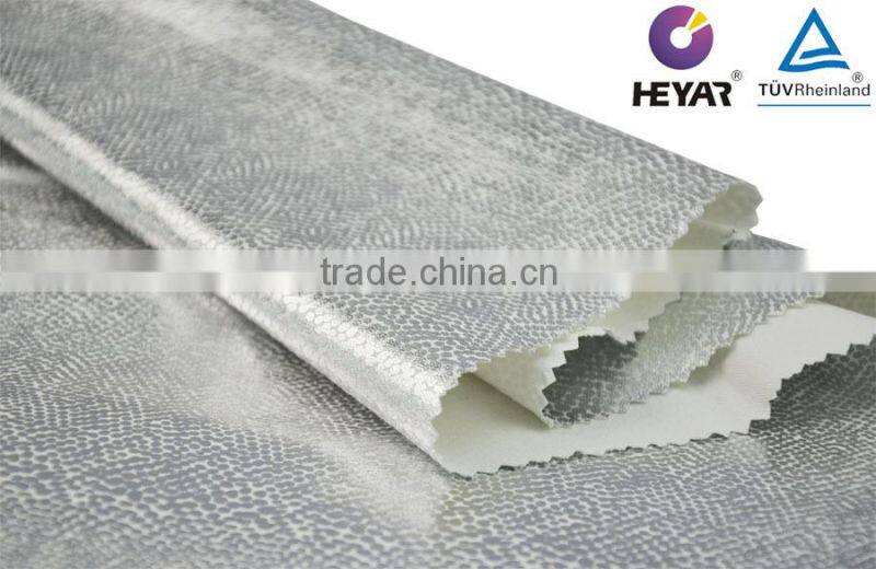 Foil Print Shimmer Dot Design Fabric for Dress Pants