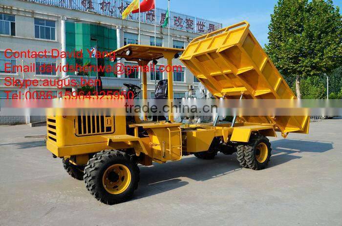 4 WD wheel palm truck palm tractor