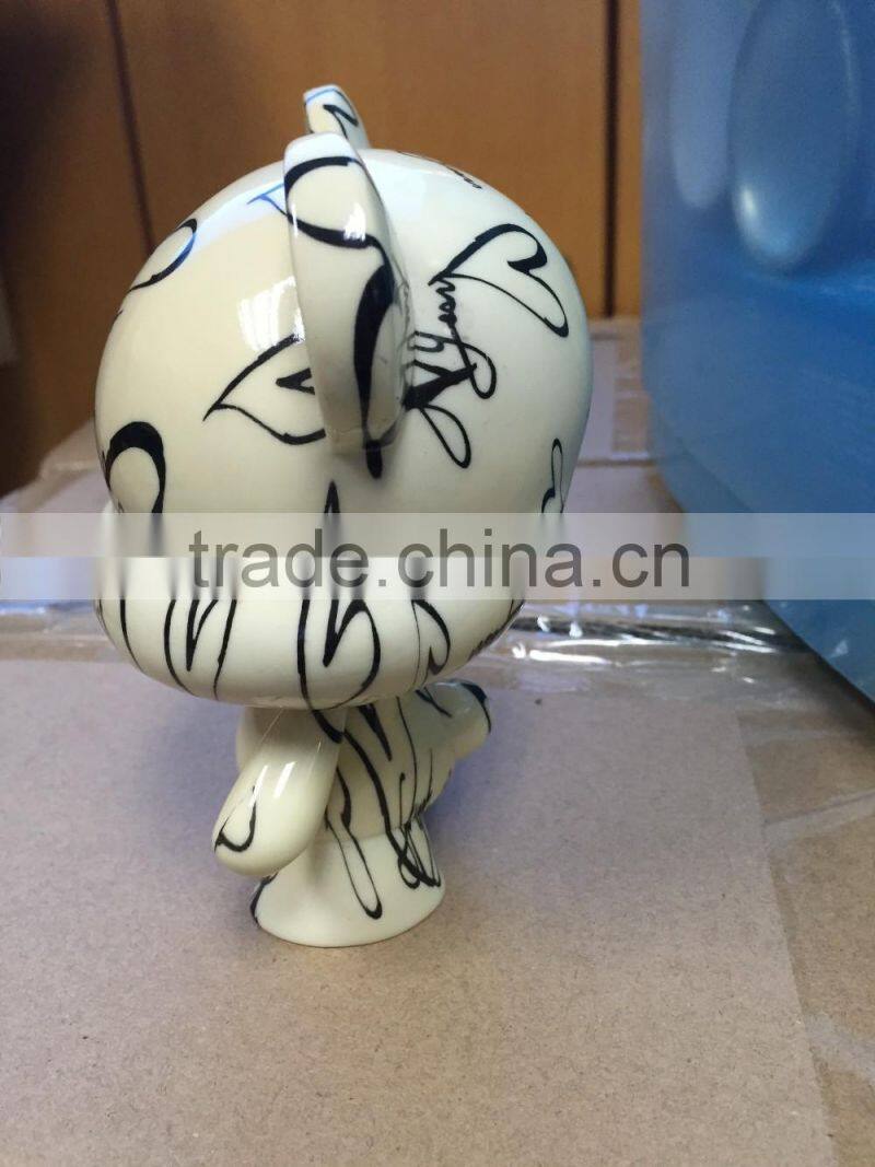 Bear Feature DIY Toys,Animal Shape Plastic Toys,Customized Vinyl Gift Toy