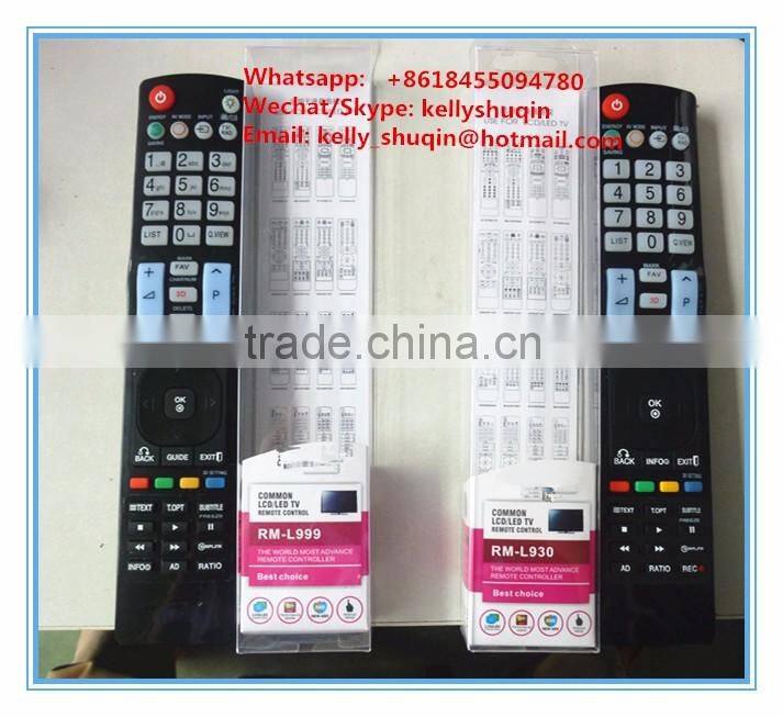 LCD/LED huayui universal remote control unit RM-L999 RM-L930