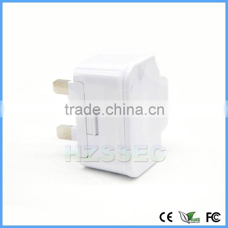 Wholesale Travel Adapter ETA-U90UWE 5.3V2.1A USB Charger US/EU/UK plug For mobile phone USB quick charger