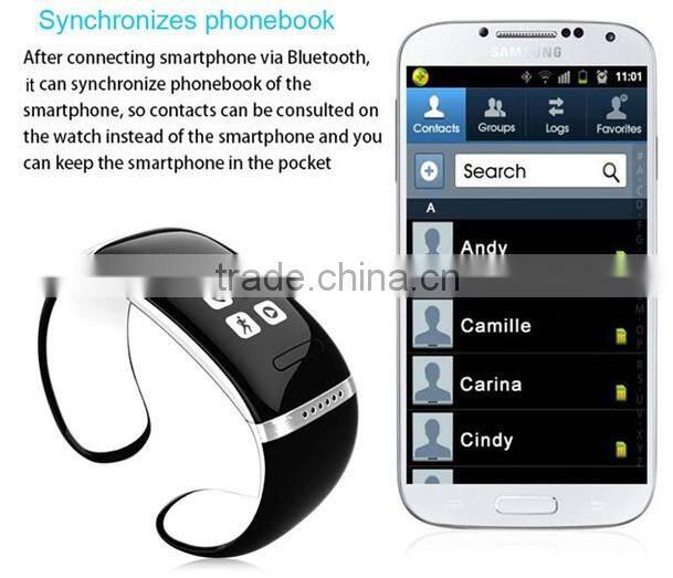 2016 Fashion Smart Watch Wristband L12S Digital Touch Screen bluetooth Smart Bracelet