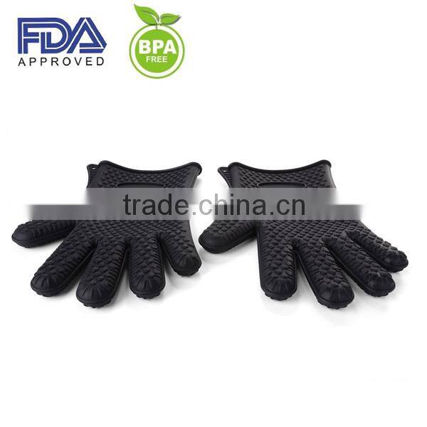 FDA high temperature silicone rubber gloves