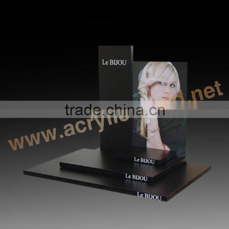 Custom Made High Quality Acrylic/perspex Necklace Jewelry Display Stand, High Quality Desktop Acrylic Display Stand