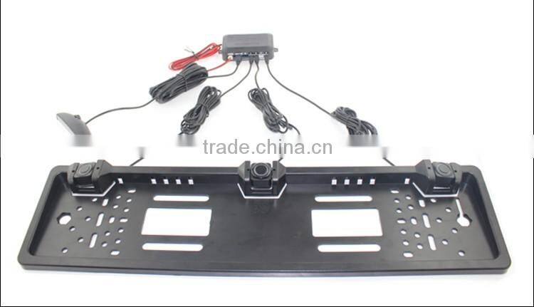 led car parking sensor ,new design License Plate Frame parking sensor,reverse radar XY-5202L