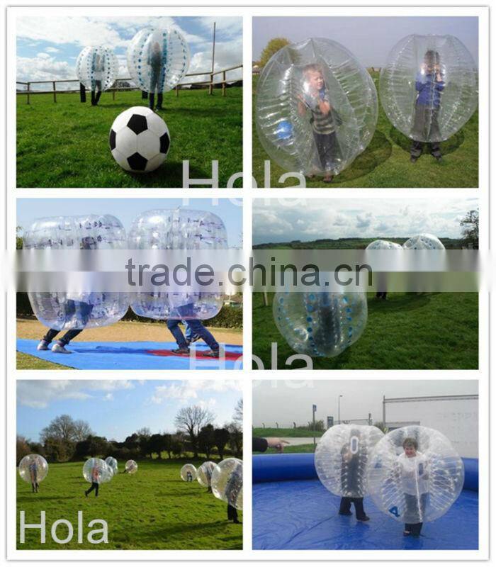 bubble ball for football/bumper ball/soccer bubble