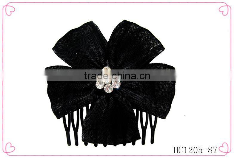 High quality fashion hair combs,flower hair comb,jewelry accessories