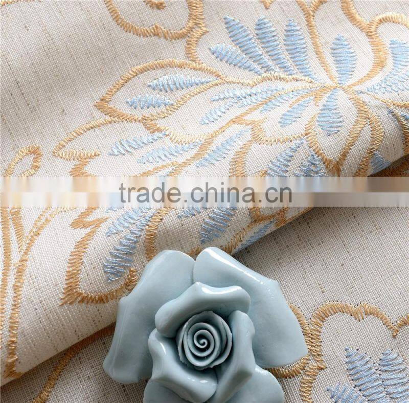100% polyester fabric curtain material and home textiles