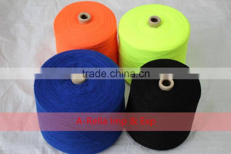 high bulk 100% acrylic yarn dyed in cone