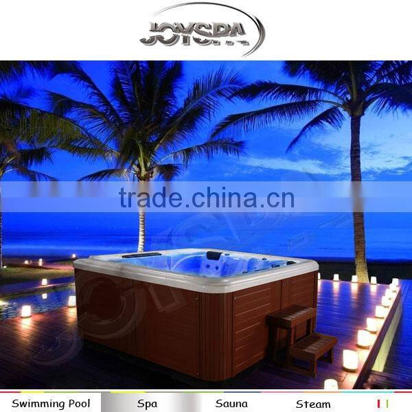 Massage Function and Freestanding Installation Type hot tub with two lying
