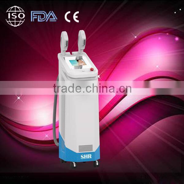 two handles SHR fast hair removal new ipl shr rf 2015