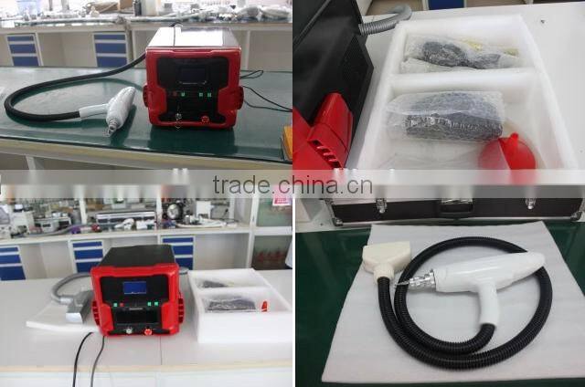 1000mj Mini Q-switch Nd YAG Laser Tattoo Removal Machine