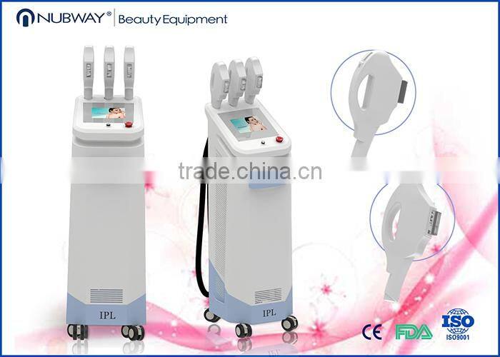 3 Handles professional Beauty Shop Use Mini Portable Hair Removal IPL Lamp